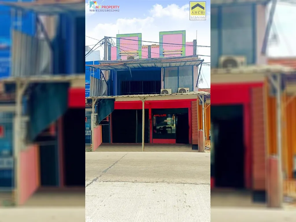 RUKO MURAH 2 Lantai Pinggir Jl Raya Dekat Pasar Cibitung Bekasi 