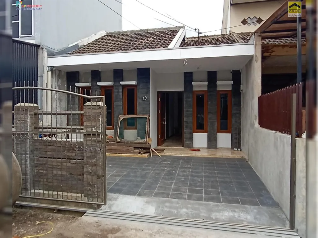 Rumah Siap Huni Baru Renovasi Harga Hampir NJUP di Melong Asih Cijerah