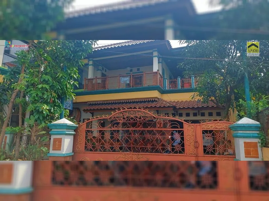 Rumah ETNIK Luas Nyaman Tenang Kokoh Kayu Jati Matang Semi Furnish Di Makasar Jakarta Timur