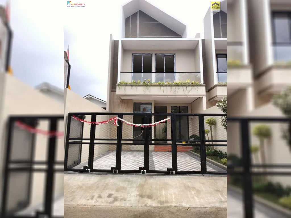 Rumah Siap Huni Design Modern Tropis Dekat Tol Lrt Di Jatibening