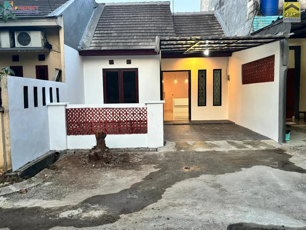 Rumah Baru Renovasi Design Minimalis Bebas Banjir Dalam Cluster Perumahan Bukit Golf Cibubur