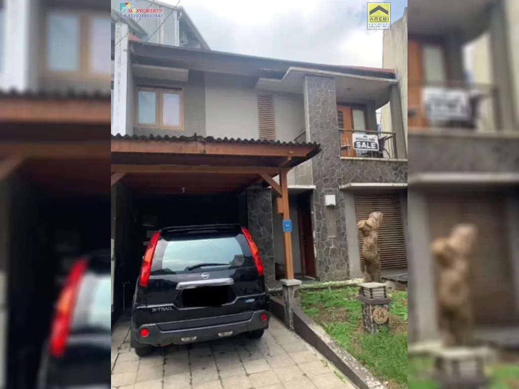 Rumah 2 Lantai Dalam Cluster Dekat Area Kampus ITB Di Cisitu Indah Dago Bandung
