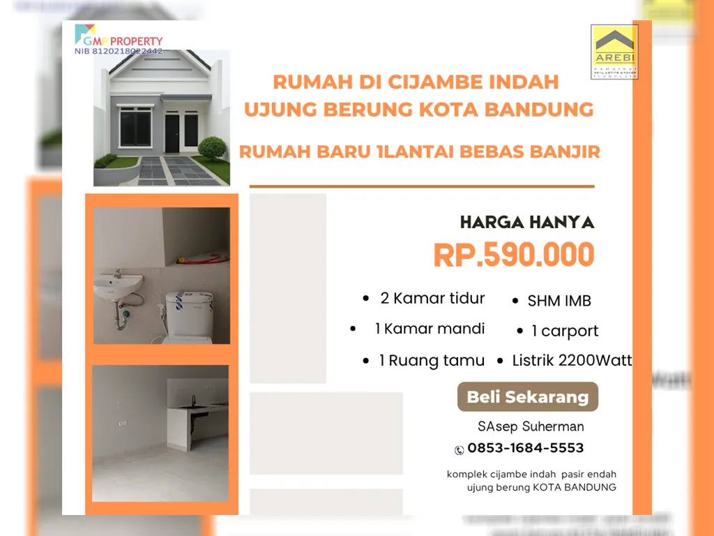 Putih Biru Moderen Rumah Dijual Facebook Post.png