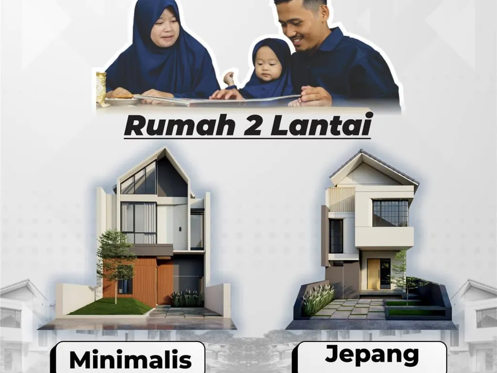 Cluster IGG 2 Lantai Type Minimalis - Jepang.jfif