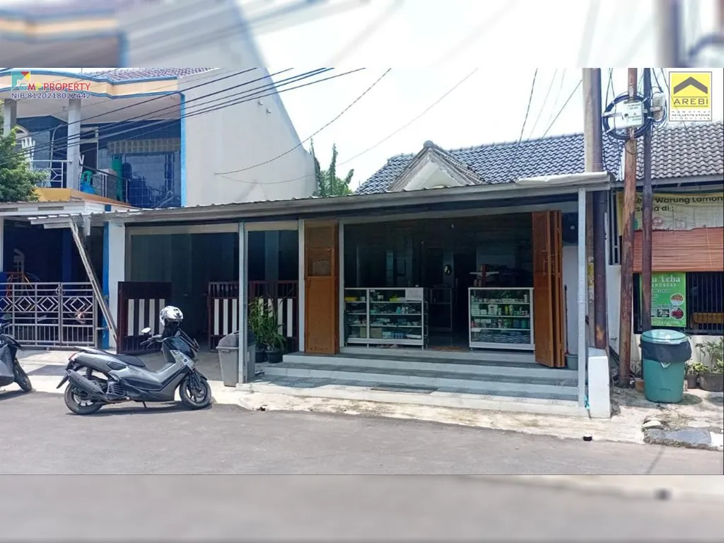 Rumah luas harga murah bonus ruko menguntungkan di Bumi Anggrek Bekasi 