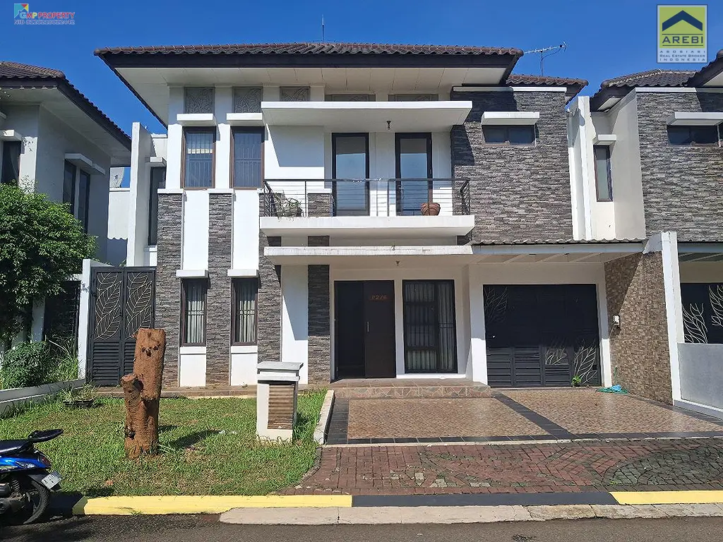 Rumah 2 Lantai Kokoh Dalam Cluster Besar Di Legenda Wisata Cibubur