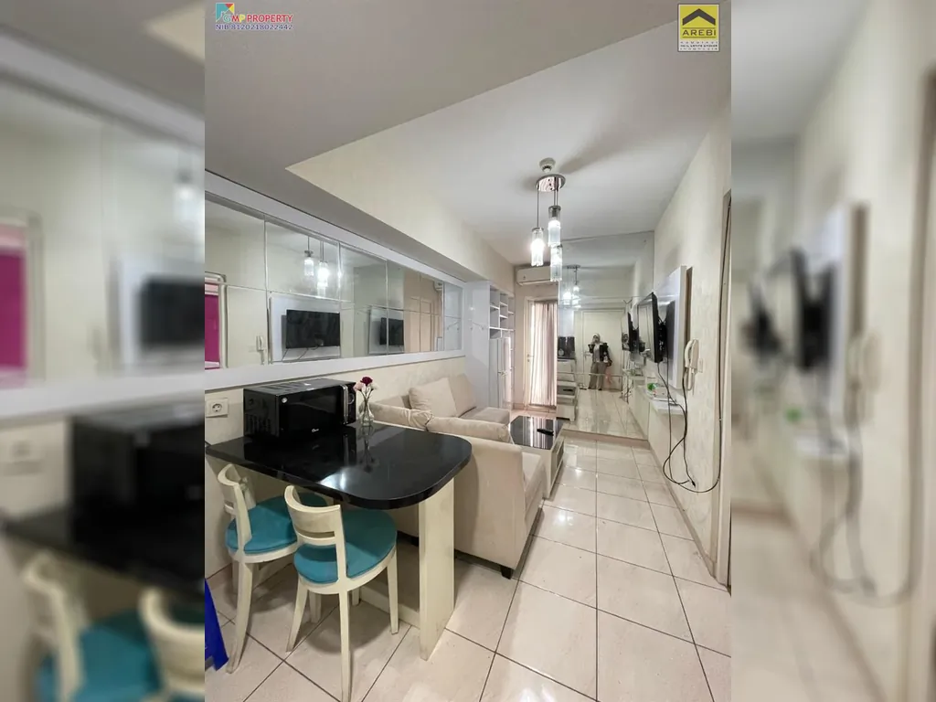 Dijual Apartemen 2 BR Furnished The Springlake Summarecon Marga Mulya Bekasi Utara